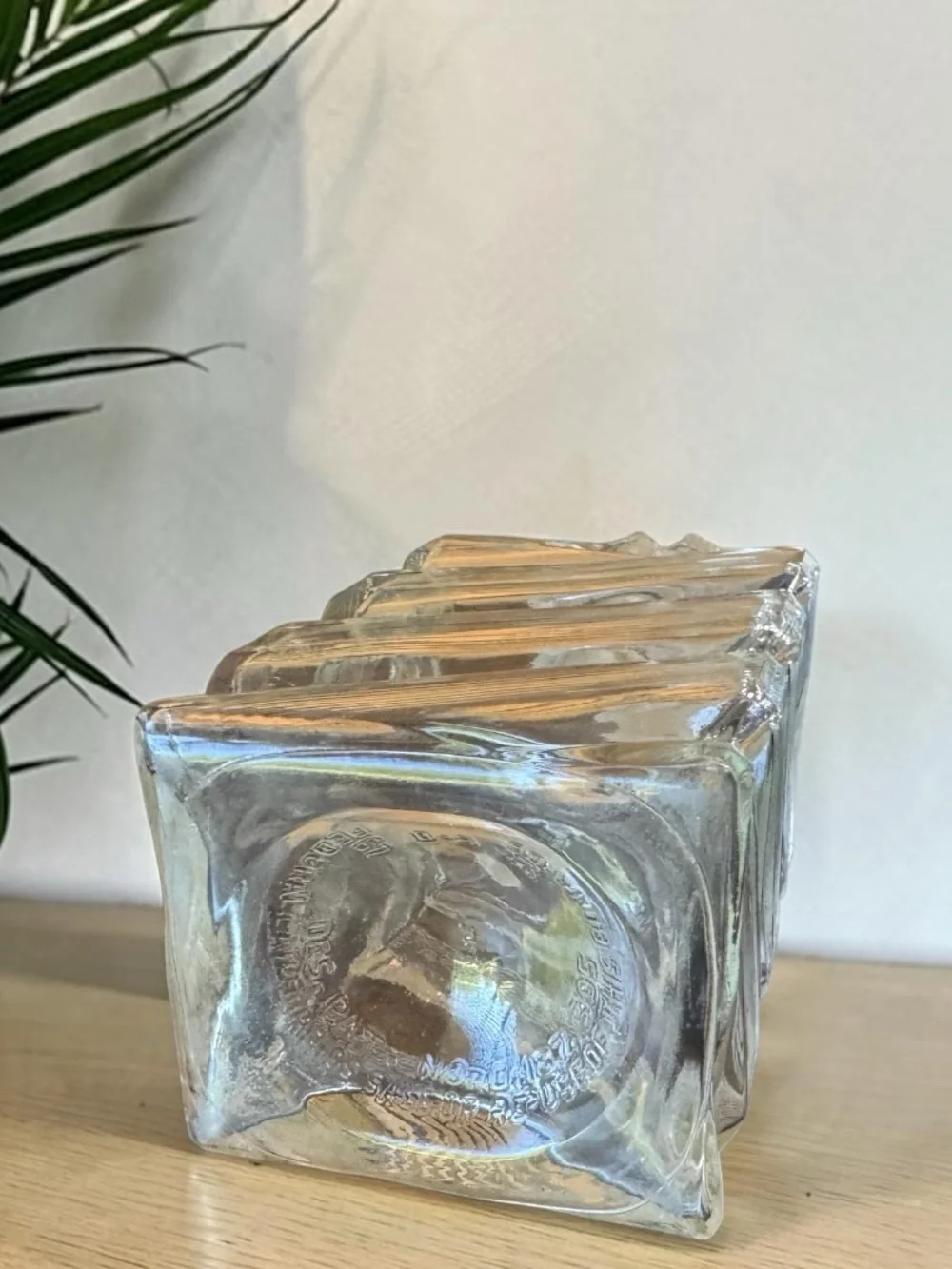 Vintage I.W. Harper Kentucky Bourbon Glass Decanter Bottle | Retro Barware